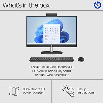 Amazon.com: HP 23.8 inch All-in-One Desktop PC, FHD